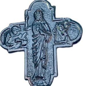 1960 Japan Sacred Heart Auto League Cross Pendant